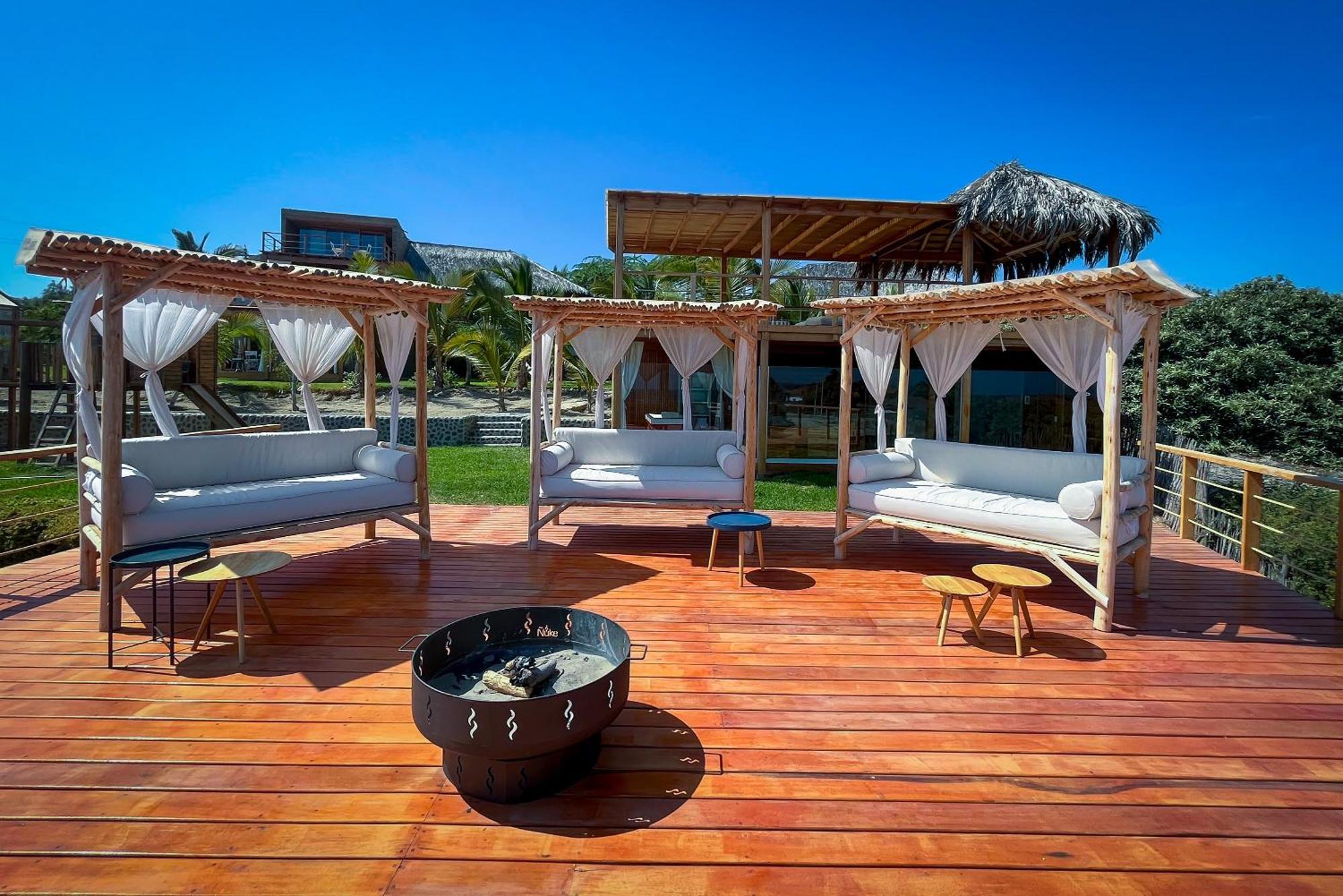 Bed and Breakfast Casa Safran Vichayito Los Órganos Exterior foto