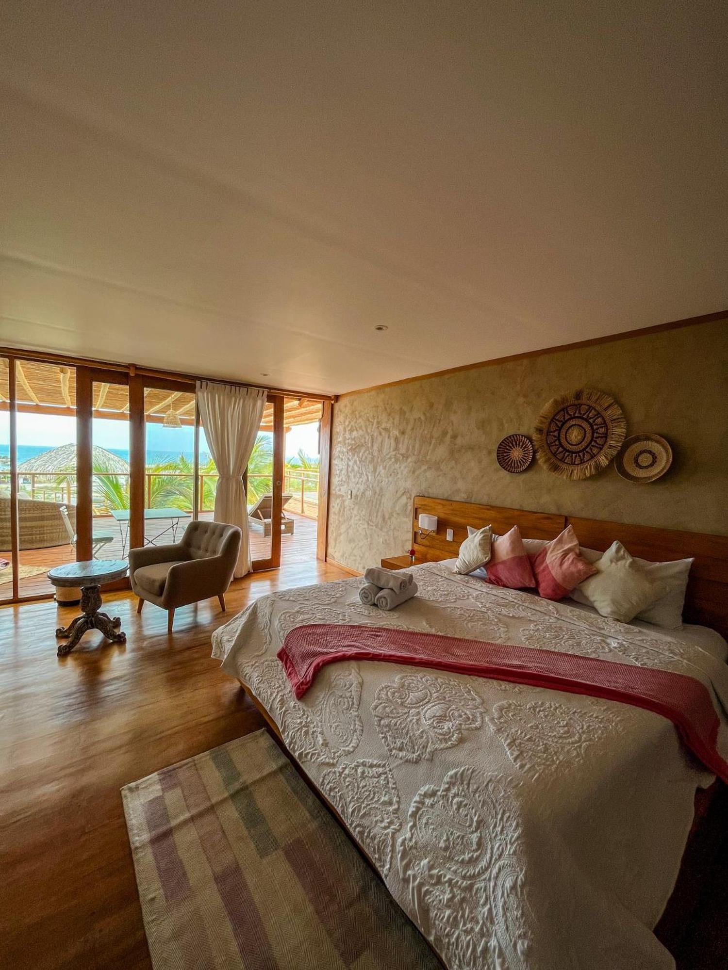 Bed and Breakfast Casa Safran Vichayito Los Órganos Exterior foto